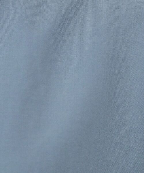 index / インデックス シャツ・ブラウス | 《7色展開/XS-LLサイズ》タックスリーブスキッパーブラウス【洗濯機洗い可/吸水速乾/抗ピル/防シワ/イージーアイロン】 | 詳細23