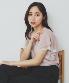 index / インデックス ニット・セーター | ダブルフレアスリーブニット【洗濯機洗い可/抗ピル/UVケア】