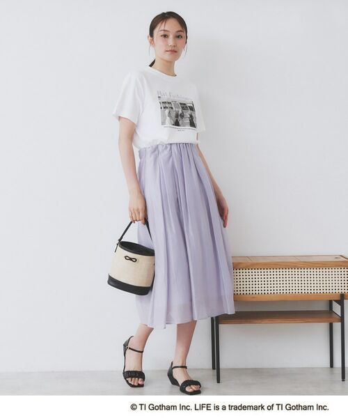 index / インデックス Tシャツ | LIFEフォトアソートTシャツ【洗濯機洗い可】 | 詳細2