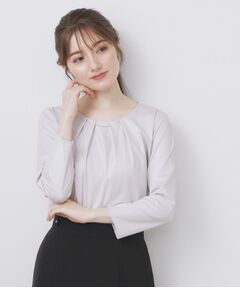 index / インデックス カットソー | 《S-3Lサイズ》タックビジュートップス【洗濯機洗い可】