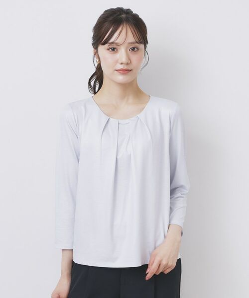 index / インデックス カットソー | 《S-3Lサイズ》タックビジュートップス【洗濯機洗い可】 | 詳細13