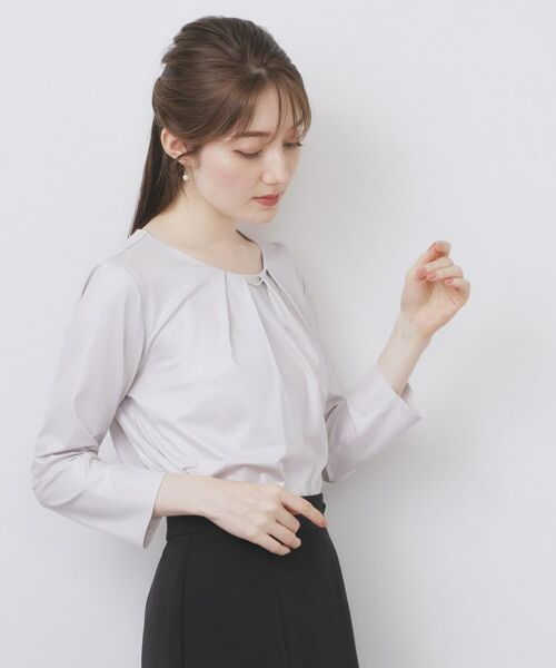 index / インデックス カットソー | 《S-3Lサイズ》タックビジュートップス【洗濯機洗い可】 | 詳細5