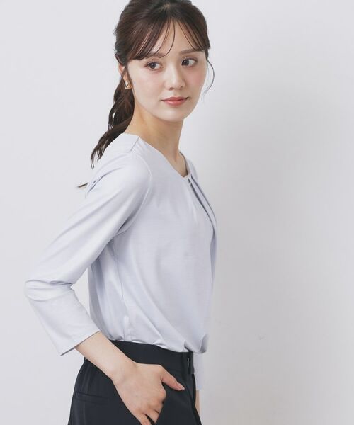 index / インデックス カットソー | 《S-3Lサイズ》タックビジュートップス【洗濯機洗い可】 | 詳細9