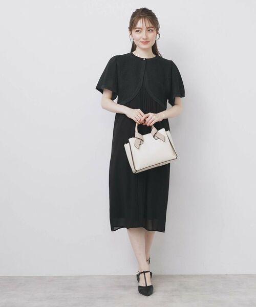 index / インデックス カーディガン・ボレロ | ビジュー釦ラメボレロカーディガン【洗濯機OK/抗ピル】 | 詳細10