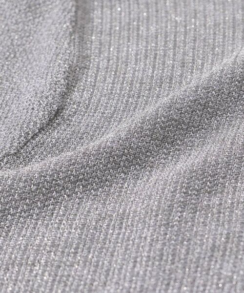 index / インデックス カーディガン・ボレロ | ビジュー釦ラメボレロカーディガン【洗濯機OK/抗ピル】 | 詳細4