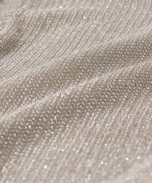 index / インデックス カーディガン・ボレロ | ビジュー釦ラメボレロカーディガン【洗濯機OK/抗ピル】 | 詳細8