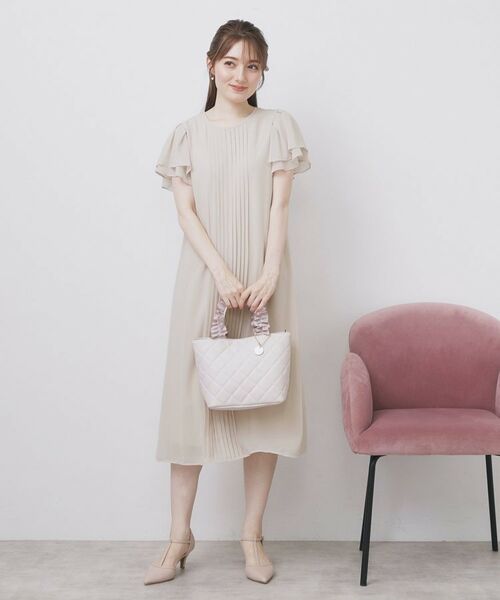 ②naokin さま専用✨ フロントタックIラインワンピース【洗濯機洗い可/防シワ