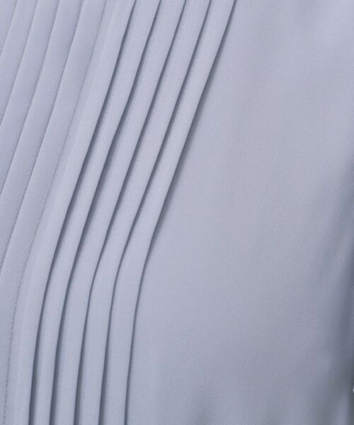 index / インデックス ミニ丈・ひざ丈ワンピース | フロントタックIラインワンピース【洗濯機洗い可/防シワ】 | 詳細18