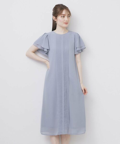 ネイビーIラインワンピース　未使用タグ付き ネイビー Aライン女優ワンピース– kay me