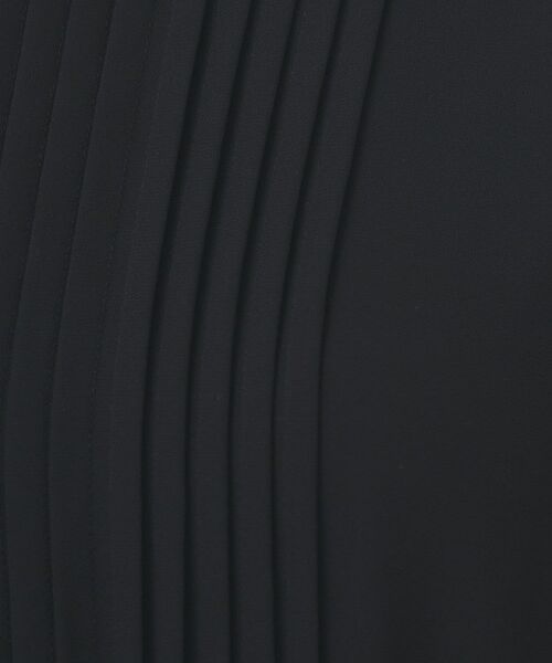 index / インデックス ミニ丈・ひざ丈ワンピース | フロントタックIラインワンピース【洗濯機洗い可/防シワ】 | 詳細6