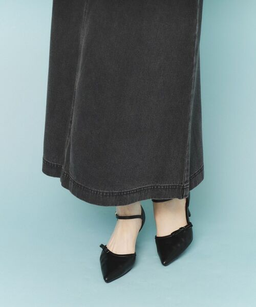 index / インデックス デニムスカート | 《丈が選べる》Aラインデニムロングスカート【洗濯機洗い可】 | 詳細26