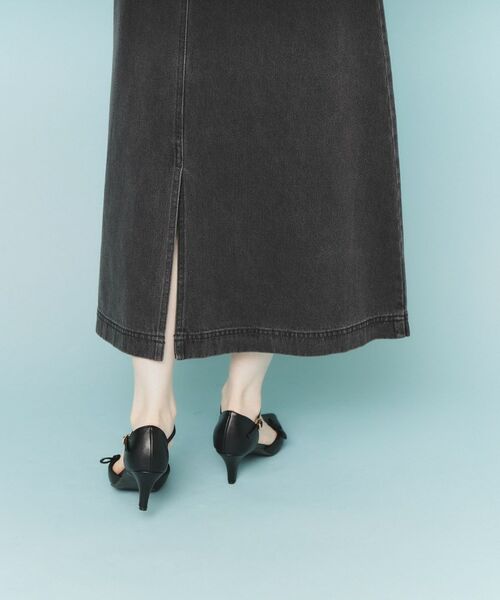 index / インデックス デニムスカート | 《丈が選べる》Aラインデニムロングスカート【洗濯機洗い可】 | 詳細27