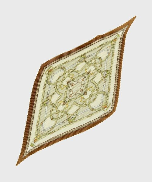 index / インデックス バンダナ・スカーフ | チェーン柄プリーツスカーフ | 詳細3