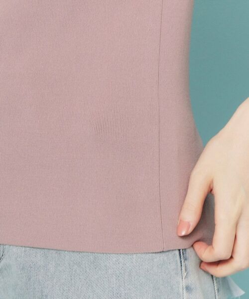 index / インデックス ニット・セーター | リボンスリーブドッキングニット【洗濯機洗い可/抗ピル】 | 詳細18