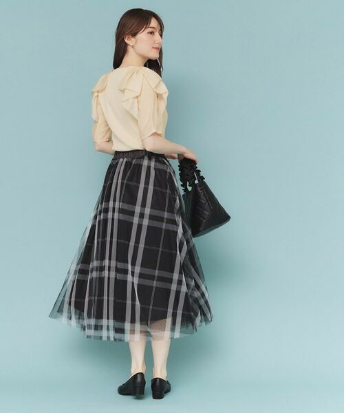 index / インデックス ニット・セーター | リボンスリーブドッキングニット【洗濯機洗い可/抗ピル】 | 詳細7