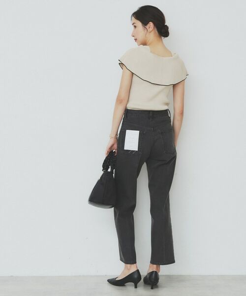 index / インデックス ニット・セーター | 前後2wayオフショルビッグカラーニット【洗濯機洗い可/抗ピル】 | 詳細11