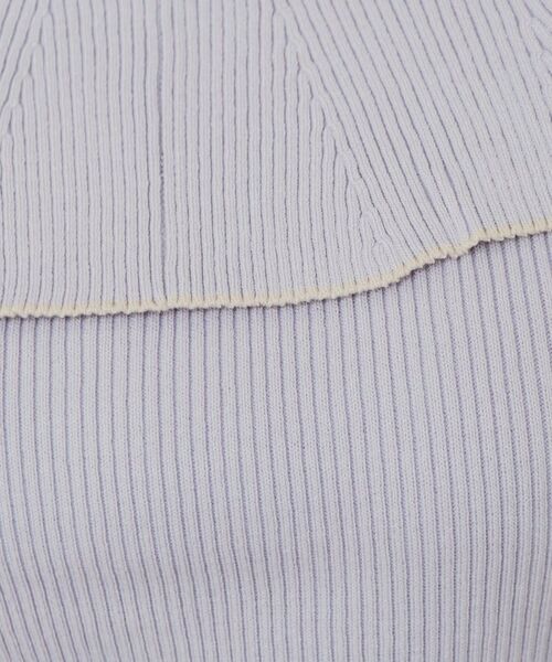 index / インデックス ニット・セーター | 前後2wayオフショルビッグカラーニット【洗濯機洗い可/抗ピル】 | 詳細18