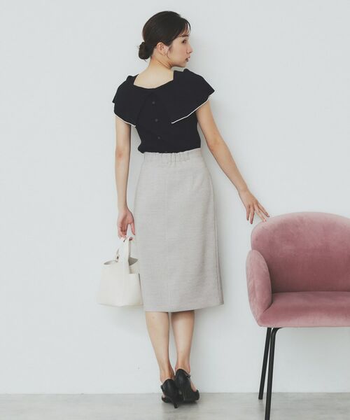 index / インデックス ニット・セーター | 前後2wayオフショルビッグカラーニット【洗濯機洗い可/抗ピル】 | 詳細21