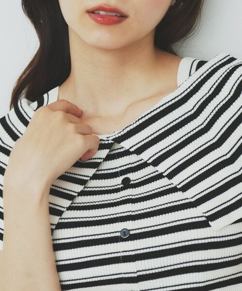 index / インデックス ニット・セーター | 前後2wayオフショルビッグカラーニット【洗濯機洗い可/抗ピル】 | 詳細28