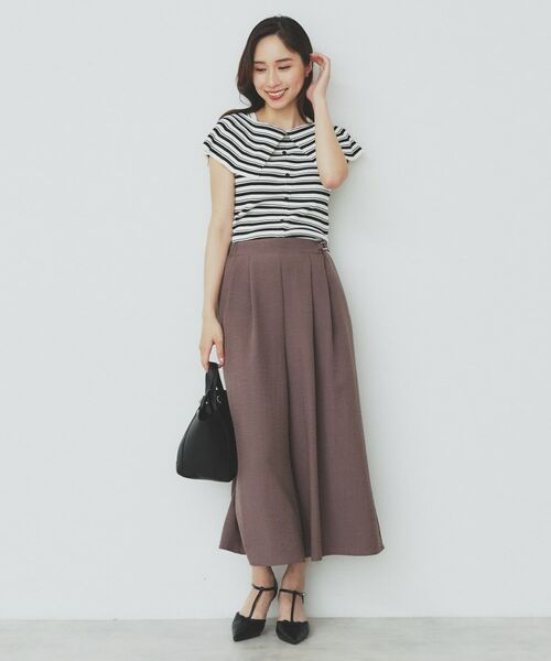 index / インデックス ニット・セーター | 前後2wayオフショルビッグカラーニット【洗濯機洗い可/抗ピル】 | 詳細5