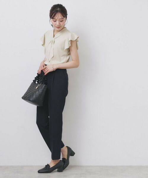 index / インデックス ニット・セーター | フレアスリーブボウタイニット【洗濯機洗い可/接触冷感/抗ピル】 | 詳細14