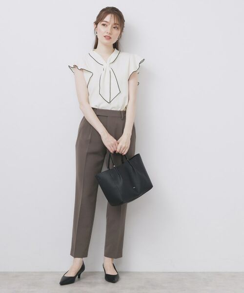 index / インデックス ニット・セーター | フレアスリーブボウタイニット【洗濯機洗い可/接触冷感/抗ピル】 | 詳細17