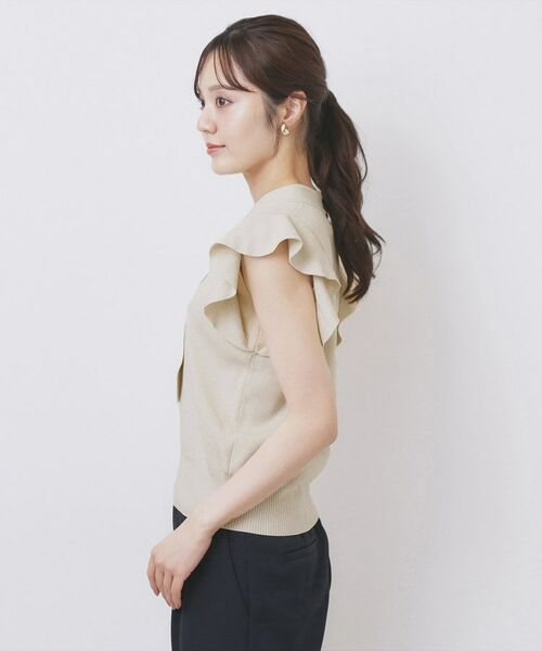 index / インデックス ニット・セーター | フレアスリーブボウタイニット【洗濯機洗い可/接触冷感/抗ピル】 | 詳細21