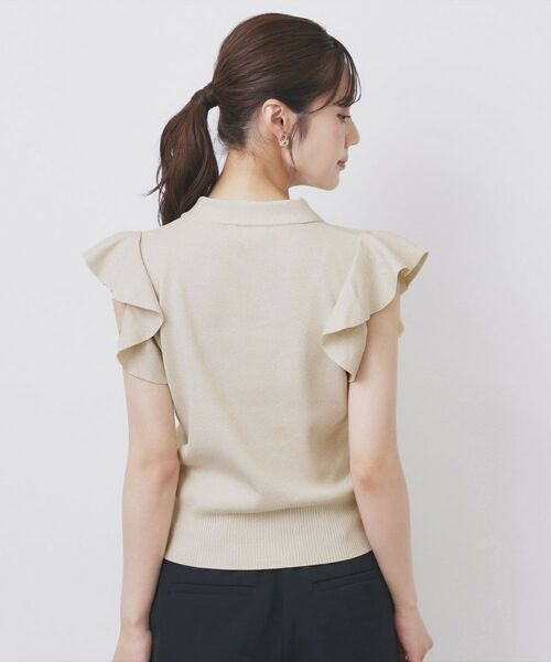 index / インデックス ニット・セーター | フレアスリーブボウタイニット【洗濯機洗い可/接触冷感/抗ピル】 | 詳細22