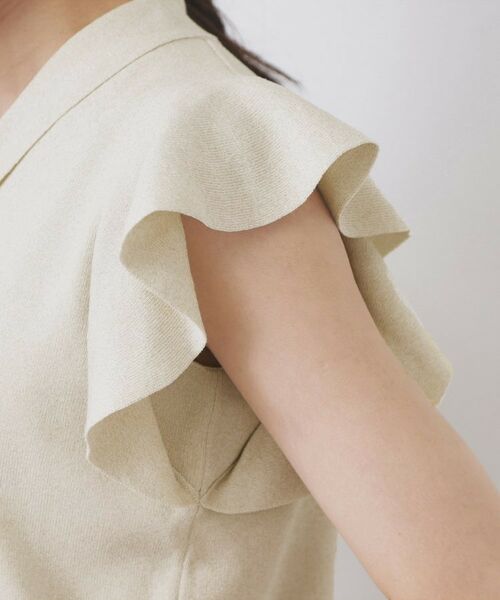 index / インデックス ニット・セーター | フレアスリーブボウタイニット【洗濯機洗い可/接触冷感/抗ピル】 | 詳細25