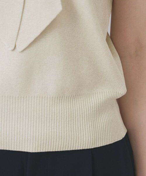 index / インデックス ニット・セーター | フレアスリーブボウタイニット【洗濯機洗い可/接触冷感/抗ピル】 | 詳細26