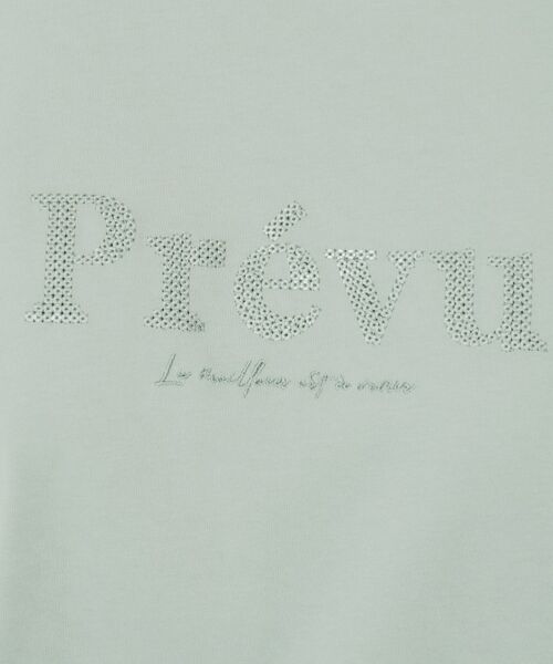 index / インデックス Tシャツ | スパンコール刺繍ロゴTシャツ【洗濯機洗い可/接触冷感/UVケア】 | 詳細12