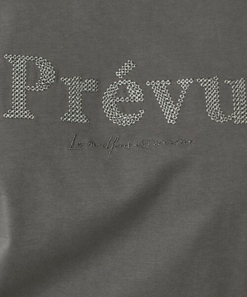 index / インデックス Tシャツ | スパンコール刺繍ロゴTシャツ【洗濯機洗い可/接触冷感/UVケア】 | 詳細8