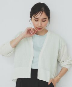 index / インデックス カーディガン・ボレロ | 《5色展開》コンパクトショートカーディガン【洗濯機洗い可】