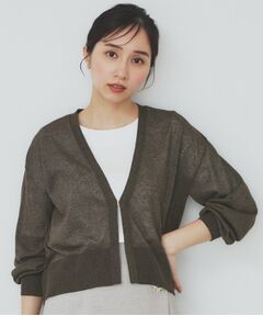 index / インデックス カーディガン・ボレロ | 《5色展開》コンパクトショートカーディガン【洗濯機洗い可】