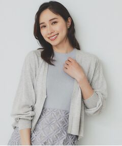 index / インデックス カーディガン・ボレロ | 《5色展開》コンパクトショートカーディガン【洗濯機洗い可】