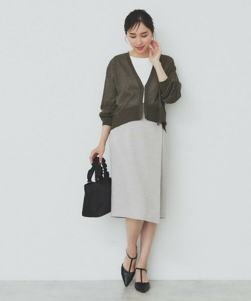 index / インデックス カーディガン・ボレロ | 《5色展開》コンパクトショートカーディガン【洗濯機洗い可】 | 詳細10