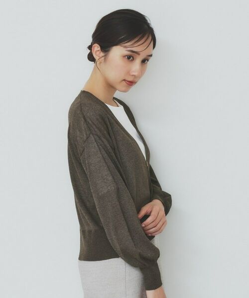 index / インデックス カーディガン・ボレロ | 《5色展開》コンパクトショートカーディガン【洗濯機洗い可】 | 詳細22