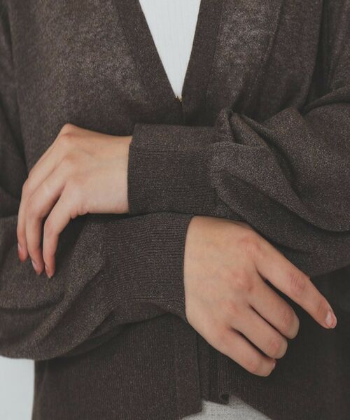 index / インデックス カーディガン・ボレロ | 《5色展開》コンパクトショートカーディガン【洗濯機洗い可】 | 詳細25