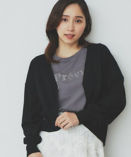 index / インデックス カーディガン・ボレロ | 《5色展開》コンパクトショートカーディガン【洗濯機洗い可】 | 詳細5