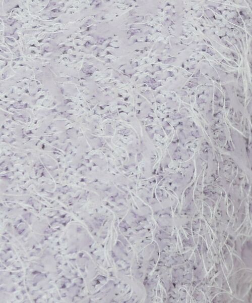 index / インデックス ベスト | 《Can Cam掲載》フリンジシャギーコンパクトベスト【洗濯機洗い可】 | 詳細14