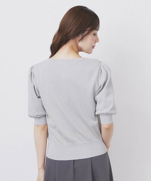 index / インデックス カーディガン・ボレロ | クルーネック半袖カーディガン【洗濯機洗い可/抗ピル/UVケア】 | 詳細17