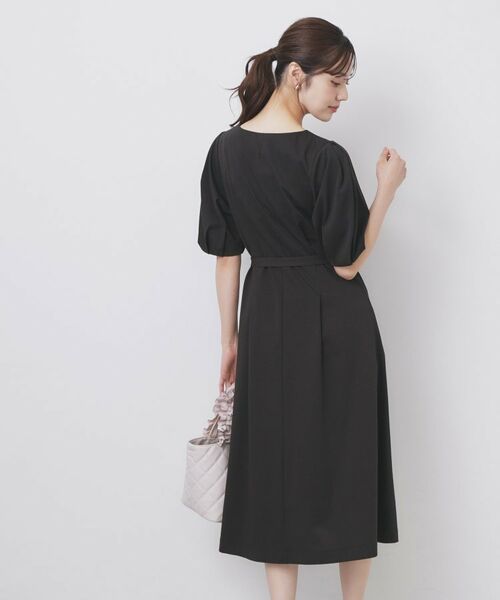 index / インデックス ミニ丈・ひざ丈ワンピース | ハートネックパフワンピース【洗濯機洗い可/UVケア/接触冷感】 | 詳細7