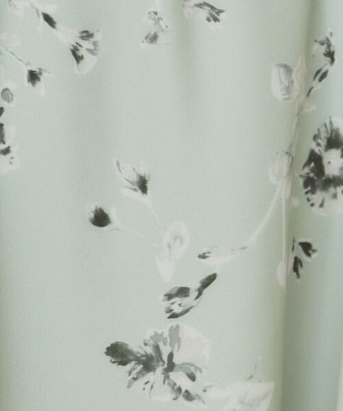 index / インデックス ミニ丈・ひざ丈ワンピース | カシュクールフラワーワンピース【洗濯機洗い可】 | 詳細12