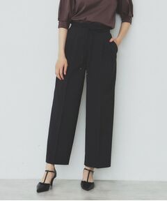 index / インデックス パンツ | ストレッチ2タックワイドパンツ【洗濯機洗い可/接触冷感/吸水速乾】