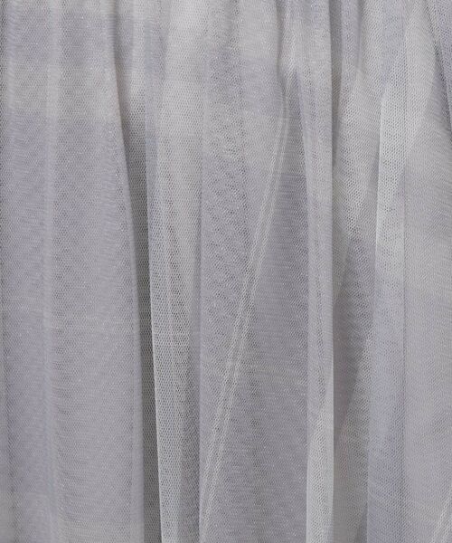 index / インデックス ロング・マキシ丈スカート | チュールラメチェックフレアスカート【洗濯機洗い可/防シワ】 | 詳細14