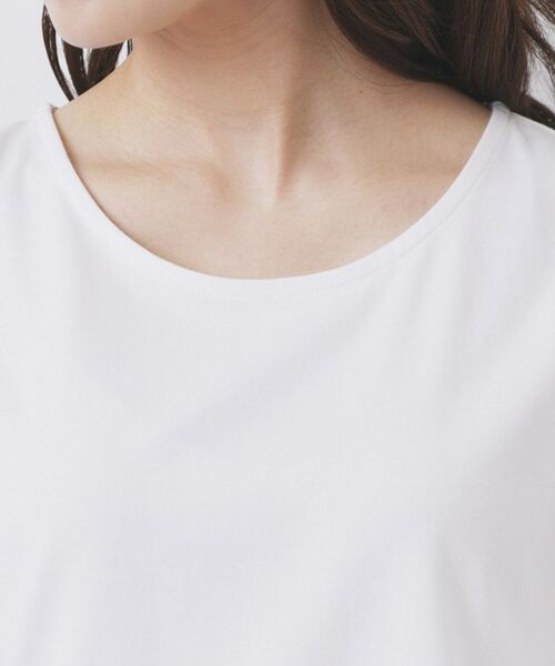 index / インデックス カットソー | ノースリペプラムドッキングトップス【洗濯機洗い可/接触冷感】 | 詳細11