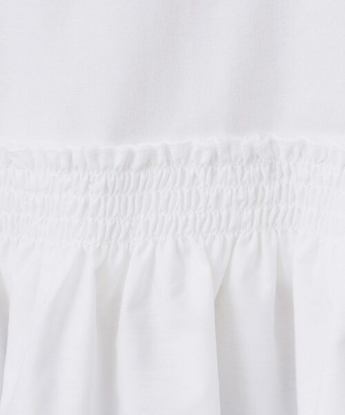 index / インデックス カットソー | ノースリペプラムドッキングトップス【洗濯機洗い可/接触冷感】 | 詳細4