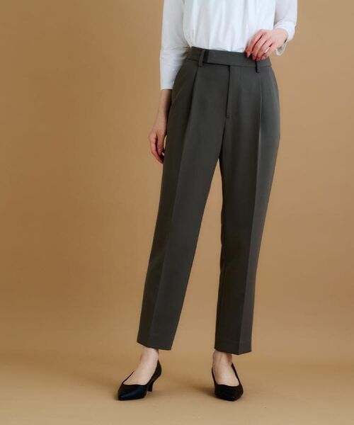 index / インデックス パンツ | 《XS-LLサイズ》ストレッチテーパードパンツ/セットアップ対応【洗濯機洗い可/イージーアイロン/防シワ】 | 詳細21