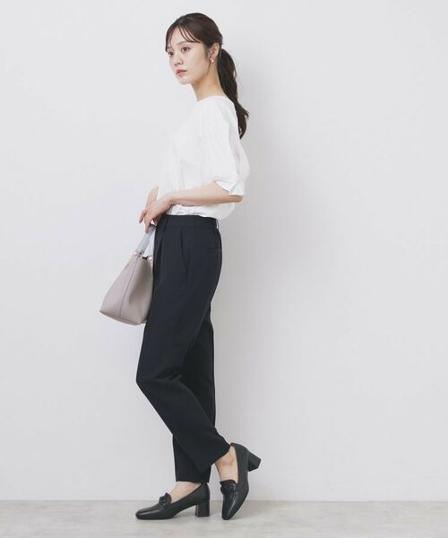index / インデックス パンツ | 《XS-LLサイズ》ストレッチテーパードパンツ/セットアップ対応【洗濯機洗い可/イージーアイロン/防シワ】 | 詳細25