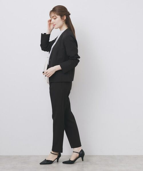 index / インデックス パンツ | 《XS-LLサイズ》ストレッチテーパードパンツ/セットアップ対応【洗濯機洗い可/イージーアイロン/防シワ】 | 詳細5